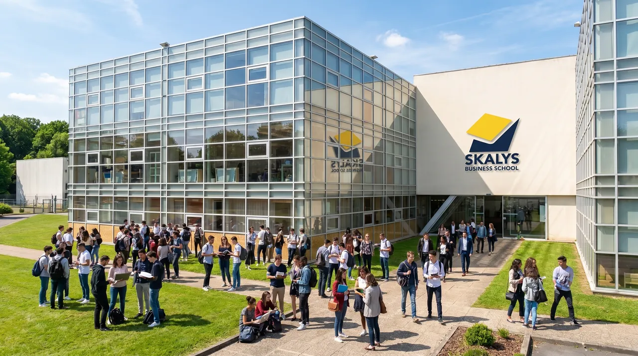 Étudiants en formation Skalys