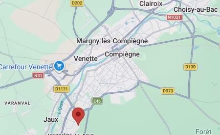 Carte — Skalys Business School à Compiègne